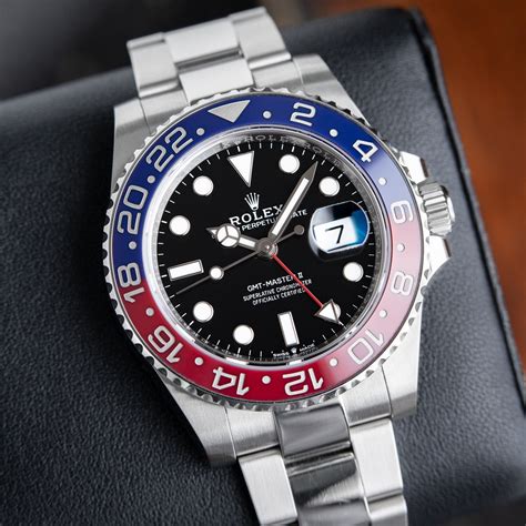 rolex oyster perpetual gmt-master ii pepsi p08 72200|Rolex Gmt Master II oyster.